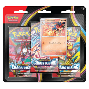 Pokémon TCG: Chaos Rising Charmeleon 3-Pack Blister