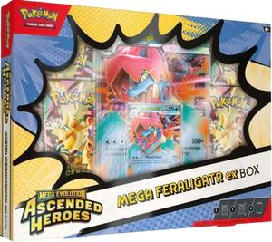 Ascended Heroes - Mega Feraligatr Ex Box