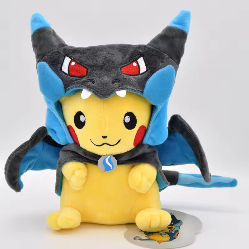 Charizard X Knuffel - 22 cm