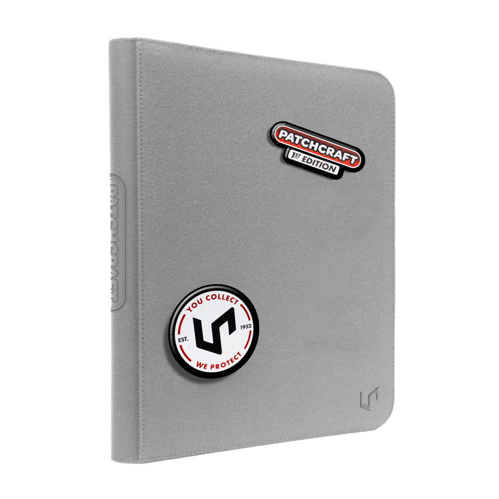 Patchcraft Zippered PRO-Binder 9-Pocket (Grey)
